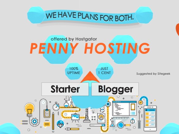 starter blogger penny hosting