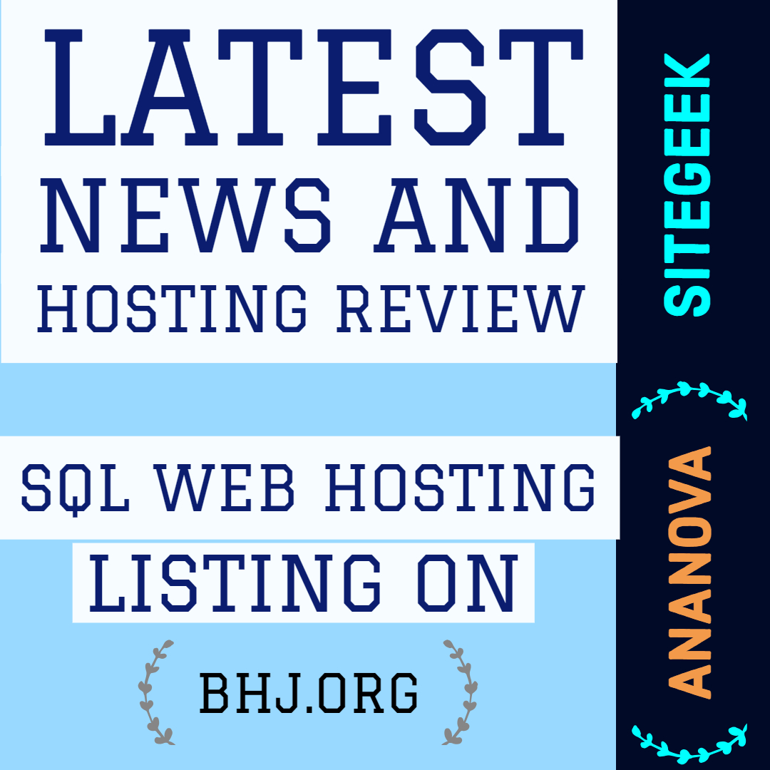 SQL Web Hosting – Ananova