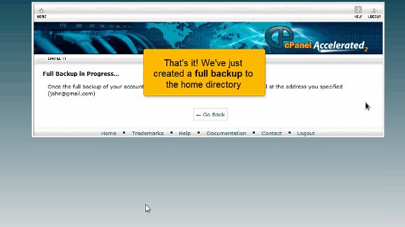 cpanel backup